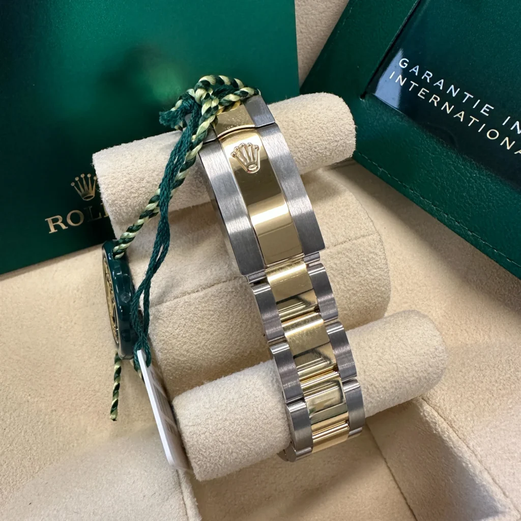 RLX Datejust m278273-0029/0030 31mm Olive Green Dial Stainless Steel and Yellow Gold Oyster Watch