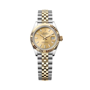 RLX Lady-Datejust 31mm 279173 Champagne Index Dial Oyster Bracelet