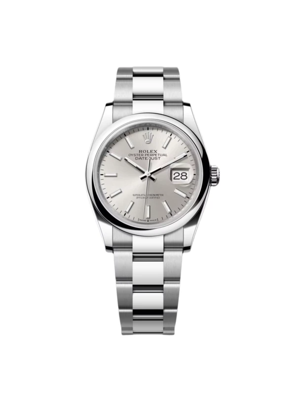 RLX Datejust 36mm 126200 Oyster Perpetual Silver Dial Jubilee Stainless Steel