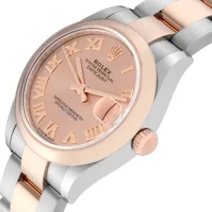 RLX Datejust m278241-0005/0006 Rose 31mm Dial Oyster Bracelet Watch