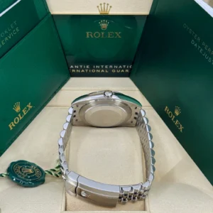 RLX Datejust 41mm 126300 Silver Index Jubilee Stainless Steel Watch
