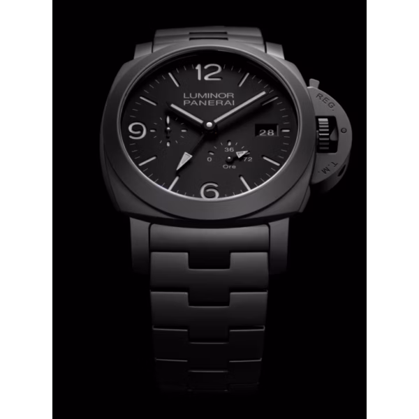 【7A Quality】Panerai Luminor GMT Power Reserve Ceramica 44mm PAM01674