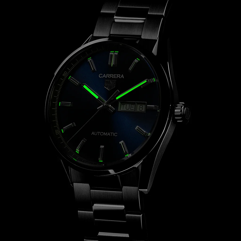 【7A Quality】TAG Heuer Carrera Three-Hand Twin-Time 41mm Automatic Mens Watch WBN201A.BA0640