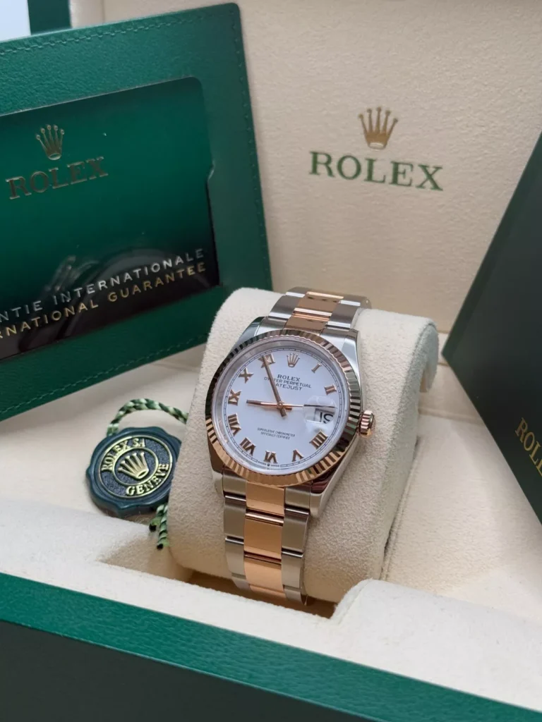 RLX Datejust 36mm 126231 White Dial Oyster Bracelet
