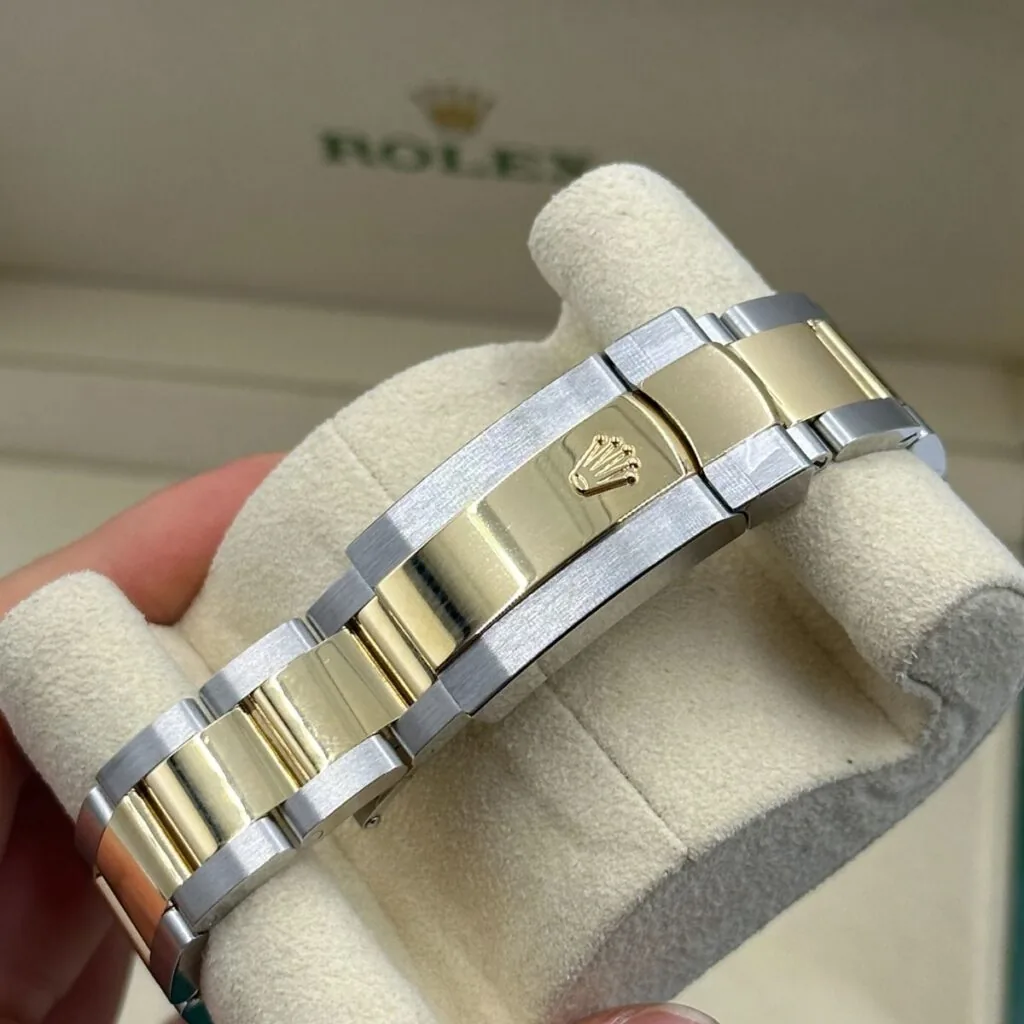 RLX Datejust 36mm 126203 Champagne Set with Diamonds Dial Domed Bezel Oyster Bracelet