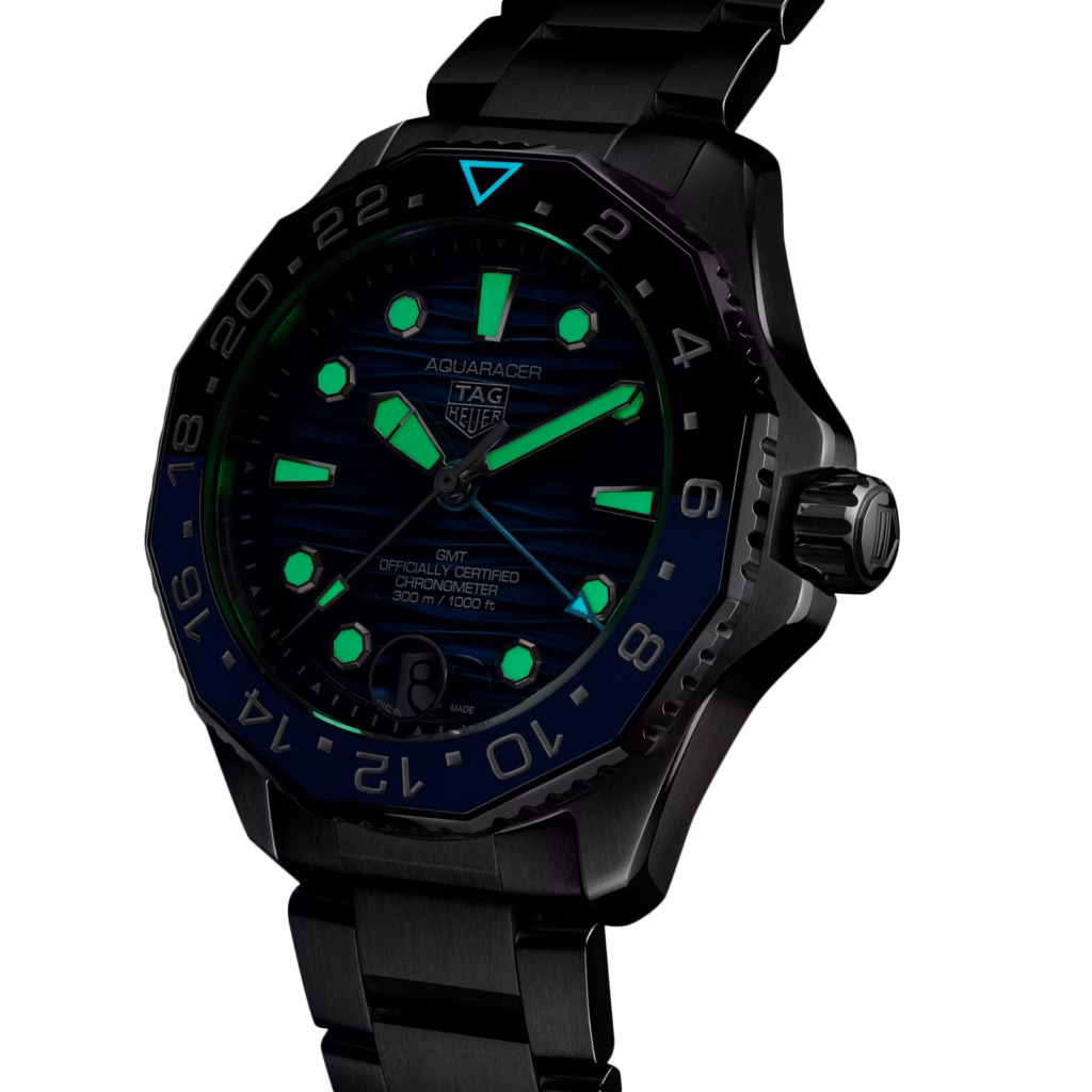 【7A Quality】TAG Heuer Aquaracer Professional 300 GMT 42mm Mens Watch Blue WBP5114.BA0013