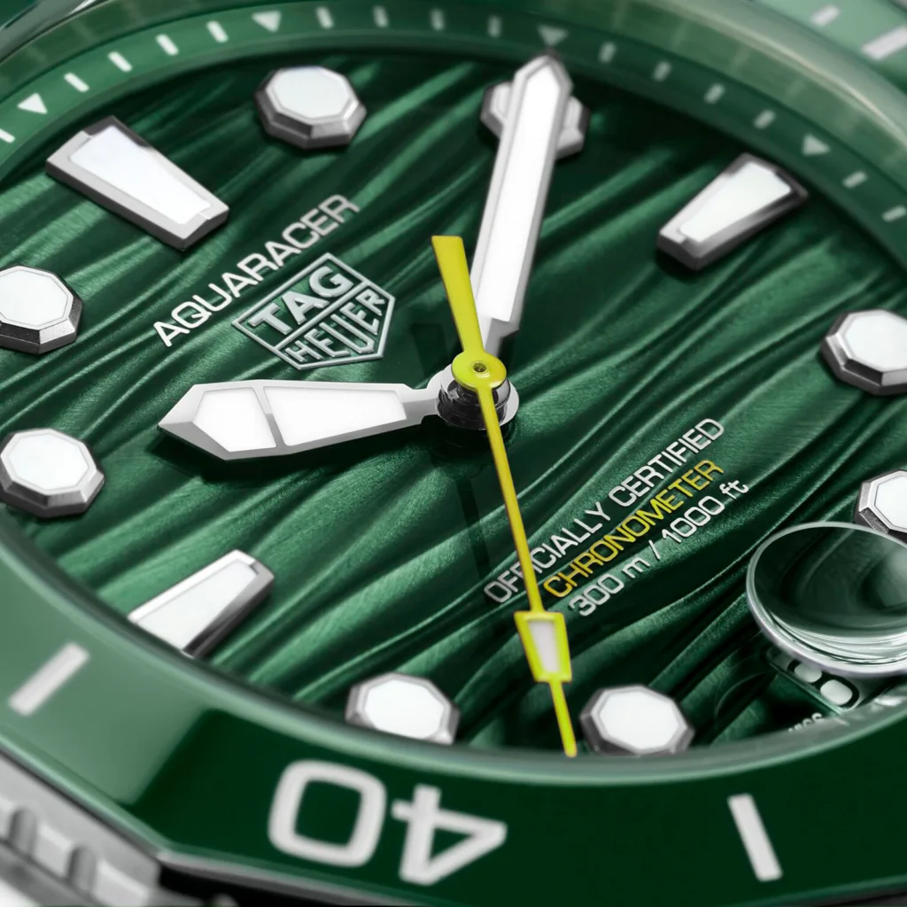【7A Quality】TAG Heuer Aquaracer Professional 300 Date 42mm Mens Watch Green WBP5116.BA0013
