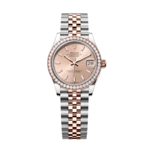 RLX Datejust m278381-0009/0010 Rose Dial Diamond-Set Bezel 31mm