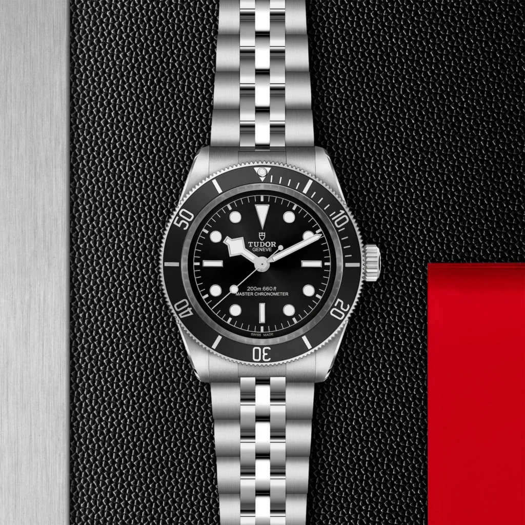 【7A Quality】TUDOR Black Bay 41mm Black Dial & Bezel Men's Five-Link Bracelet Watch M7941A1A0NU-0003