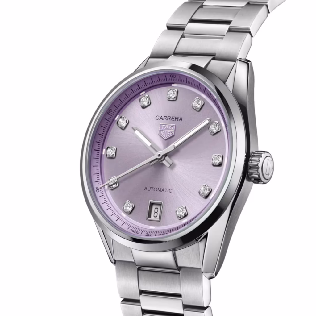 【7A Quality】TAG Heuer Carrera Date 36mm Ladies Watch Diamond Dot WBN2319.BA0001