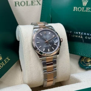 RLX Datejust m278271-0017/0018 Slate 31mm Dial Oyster Bracelet Watch