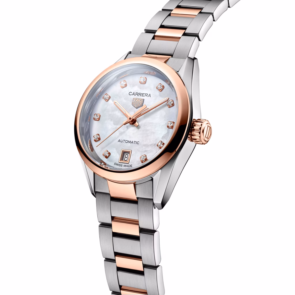 【7A Quality】TAG Heuer Carrera 29mm Bicolour Ladies Watch WBN2450.BD0569