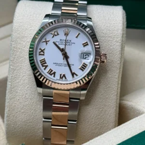 RLX Datejust m278271-0001/0002 White 31mm Dial Oyster Bracelet Watch