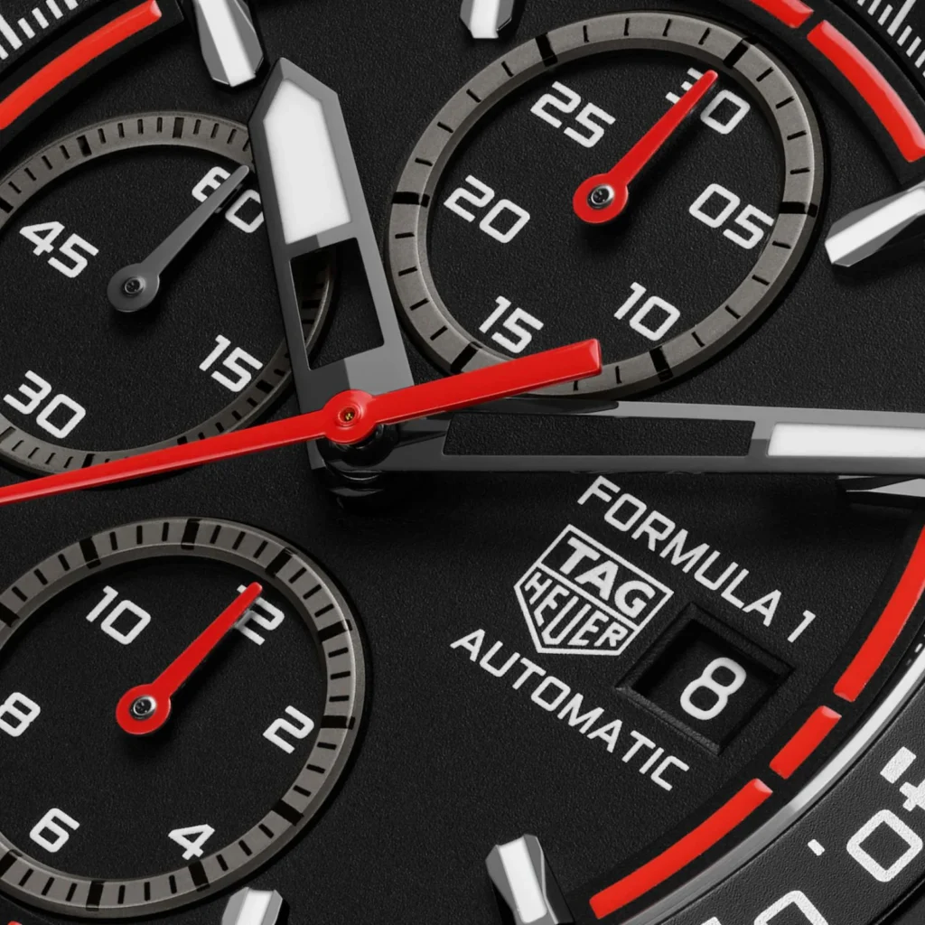 【7A Quality】TAG Heuer Formula 1 Chronograph Automatic 44mm Mens Watch Red CBZ2085.FT8093