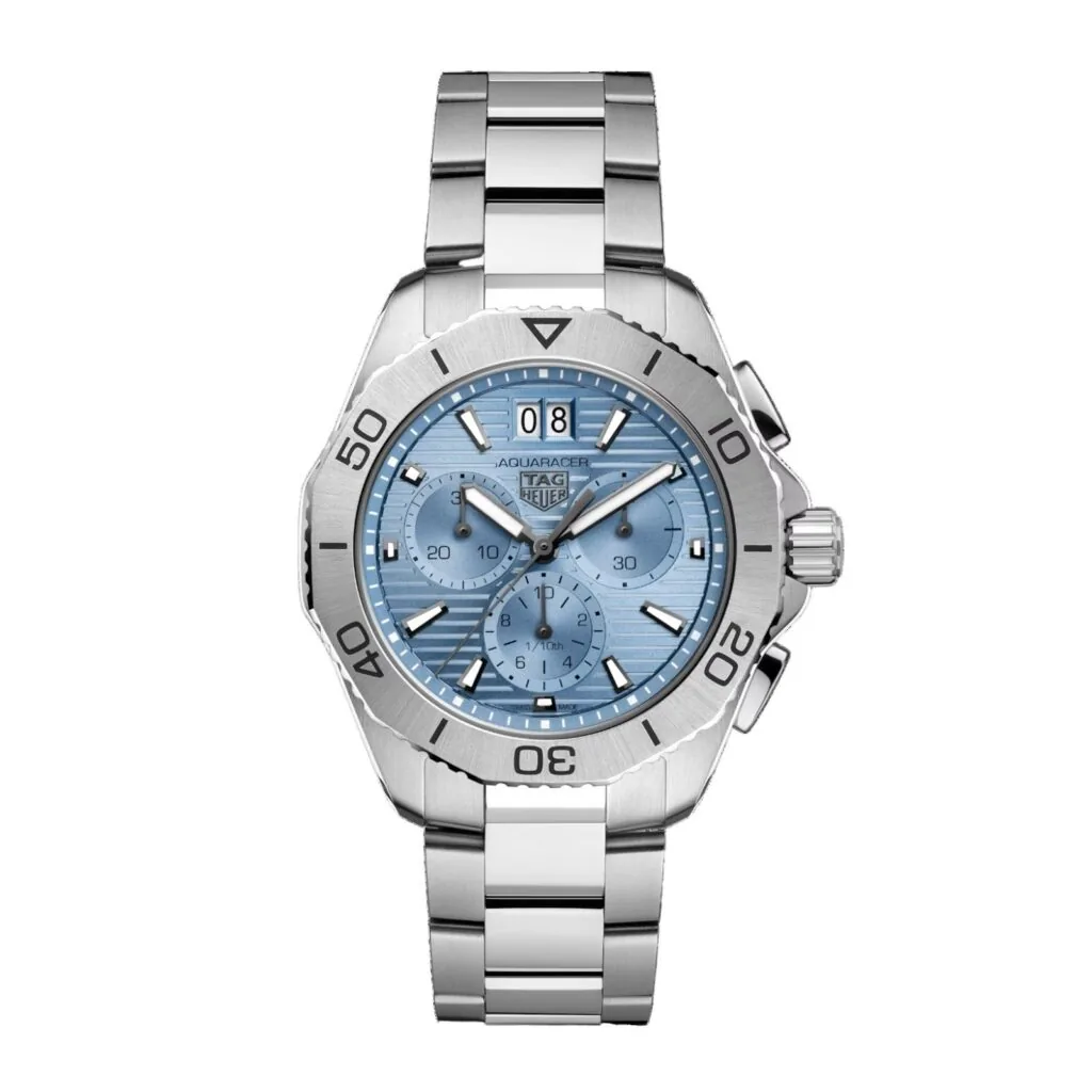 【7A Quality】TAG Heuer Aquaracer Chronograph 40mm Mens Watch Blue CBP1112.BA0627