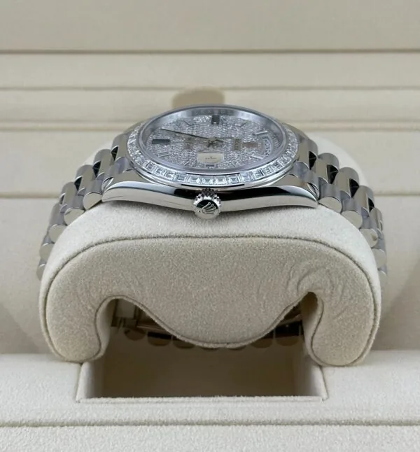 RLX Day-Date 40mm 228396TBR-0021 Diamonds Sapphires Dial