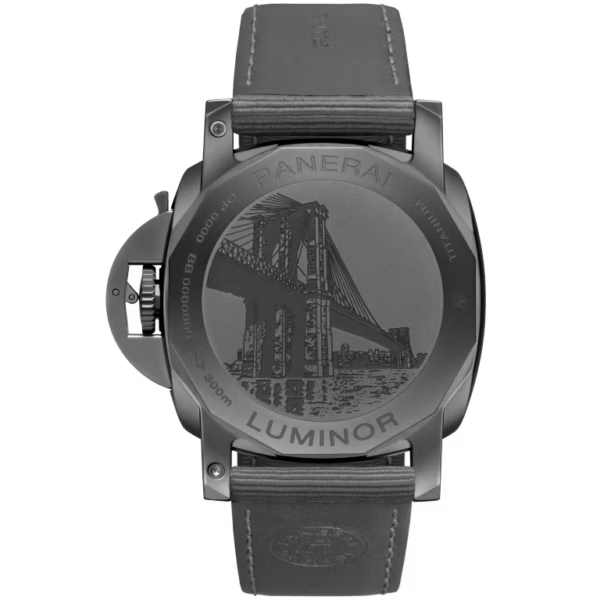 【7A Quality】Panerai Luminor BiTempo Titanium DLC - New York 44mm PAM01467