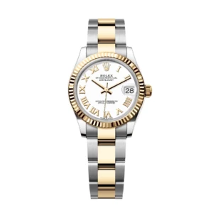 RLX Datejust m278273-0001/0002 31mm White Dial Stainless Steel and Yellow Gold Oyster Watch