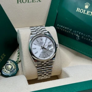 RLX Datejust 36mm 126200 Oyster Perpetual Silver Dial Jubilee Stainless Steel