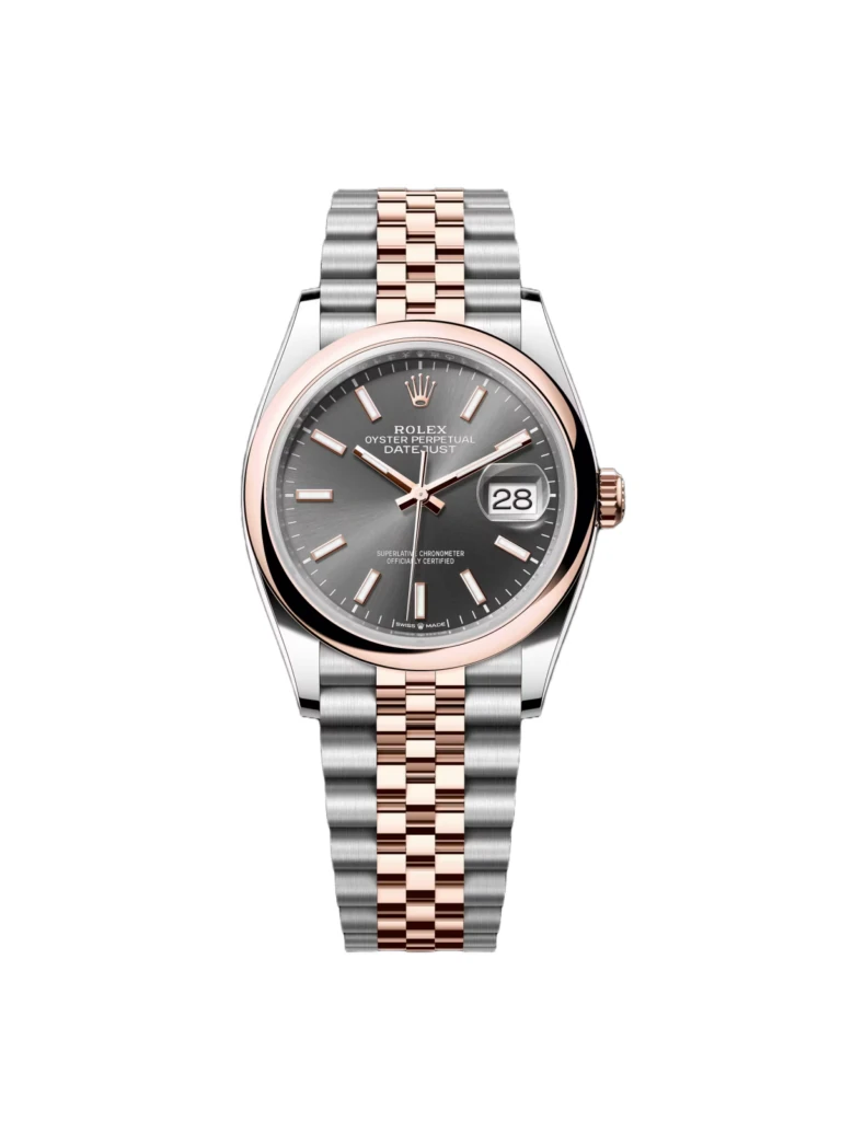 RLX Datejust 36mm 126201 Slate Dial Oyster Bracelet Watch