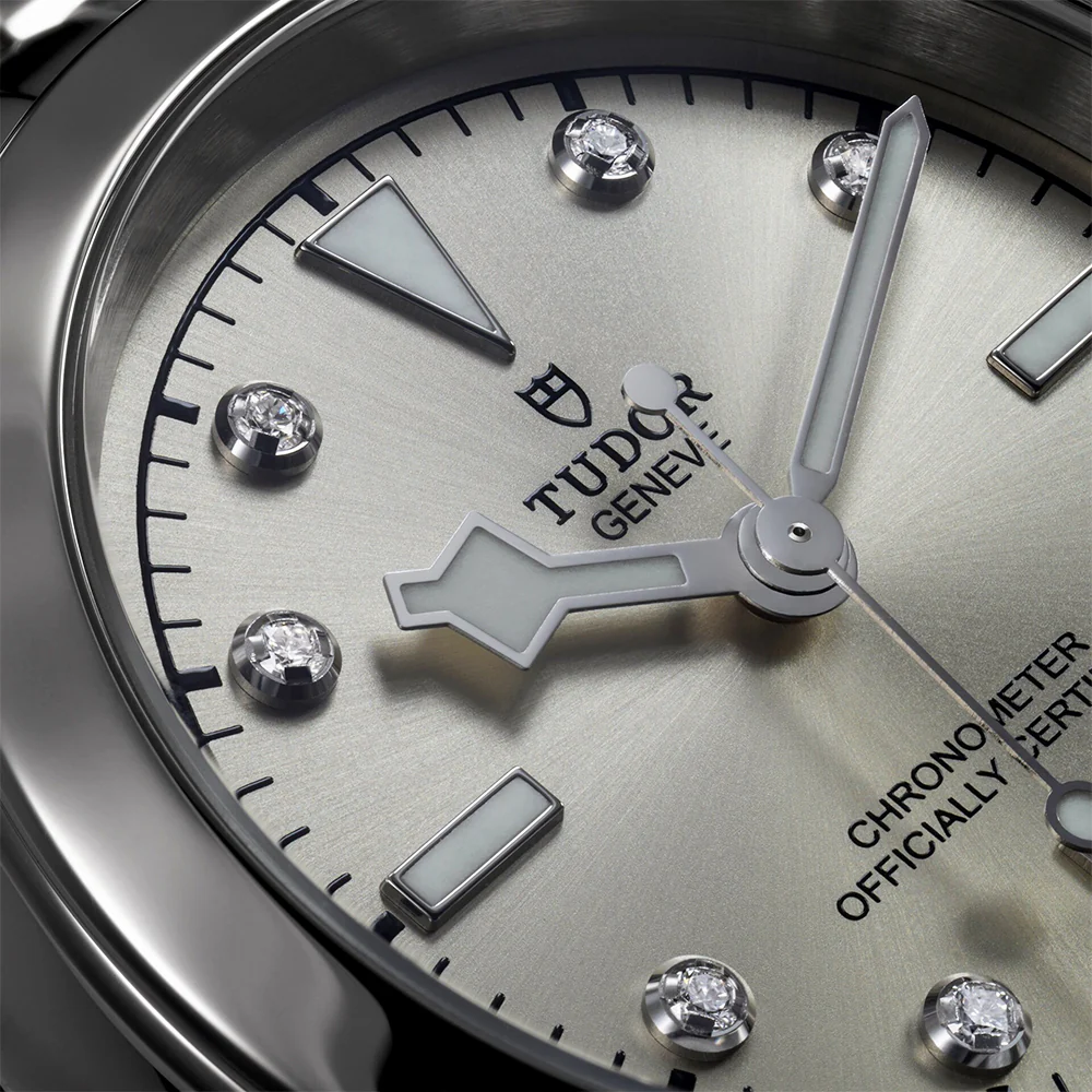 【7A Quality】TUDOR Black Bay 39mm Champagne Diamond Set Dial Men's Bracelet Watch M79660-0006