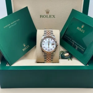 RLX Datejust 36mm 126231 Mother-of-Pearl Dial Jubilee Bracelet