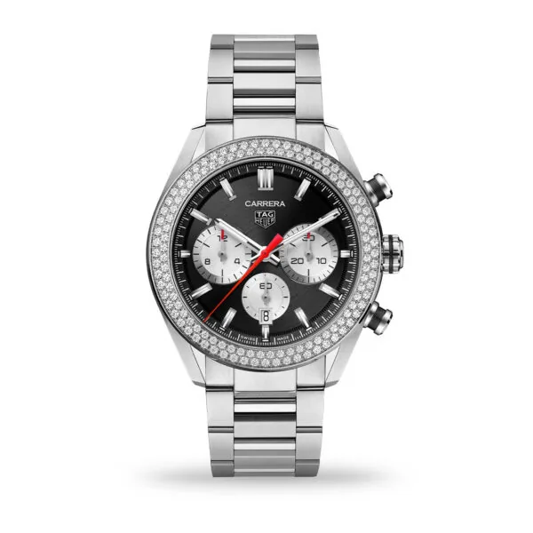 【7A Quality】TAG Heuer Carrera Chronograph Automatic 44mm Steel CBN2A12.BA0643