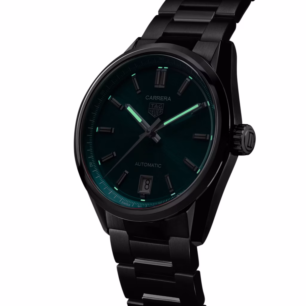 【7A Quality】TAG Heuer Carrera Date 36mm Unisex Watch Turquoise WBN2316.BA0001