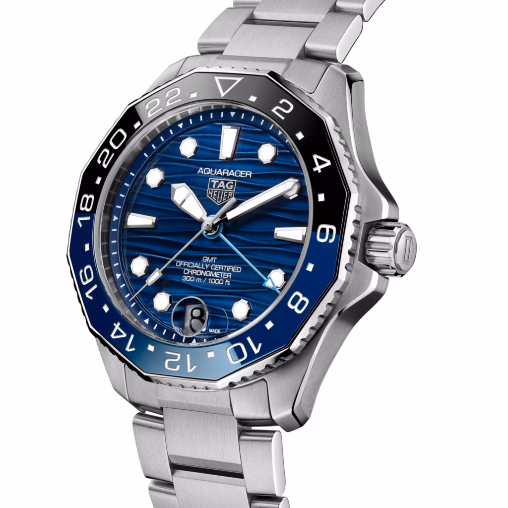【7A Quality】TAG Heuer Aquaracer Professional 300 GMT 42mm Mens Watch Blue WBP5114.BA0013