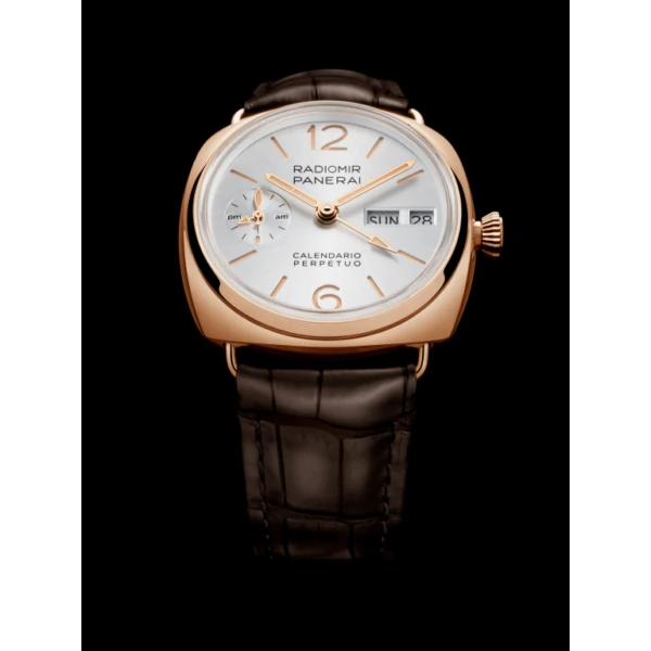 【7A Quality】Panerai Radiomir Perpetual Calendar GMT Goldtech™ 45mm PAM01453