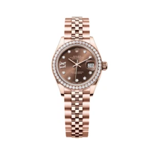 RLX Lady-Datejust 31mm 279135RBR Chocolate Diamond Dial Jubilee Bracelet