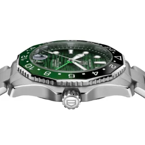 【7A Quality】TAG Heuer Aquaracer Professional 300 GMT 42mm Mens Watch Green WBP5115.BA0013