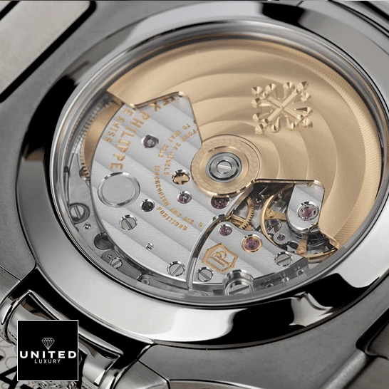 Patek Philippe Nautilus White Dial Replica 7 Patek Philippe Nautilus 5726 Steel Mechanism Replica