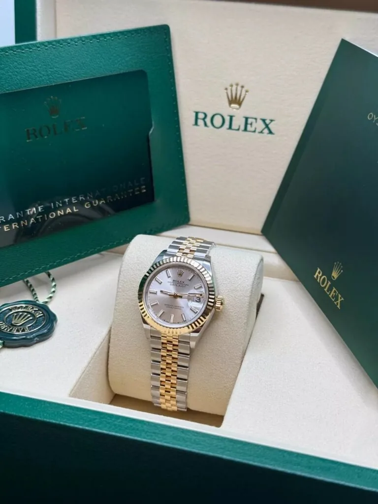 RLX Lady-Datejust 31mm 279173 Silver Index Dial Oyster Bracelet