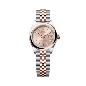 RLX Lady-Datejust 31mm 279161 Rose Stick Dial, Two Tone Stainless Steel & 18K Rose Gold Oyster Bracelet Women's Watch