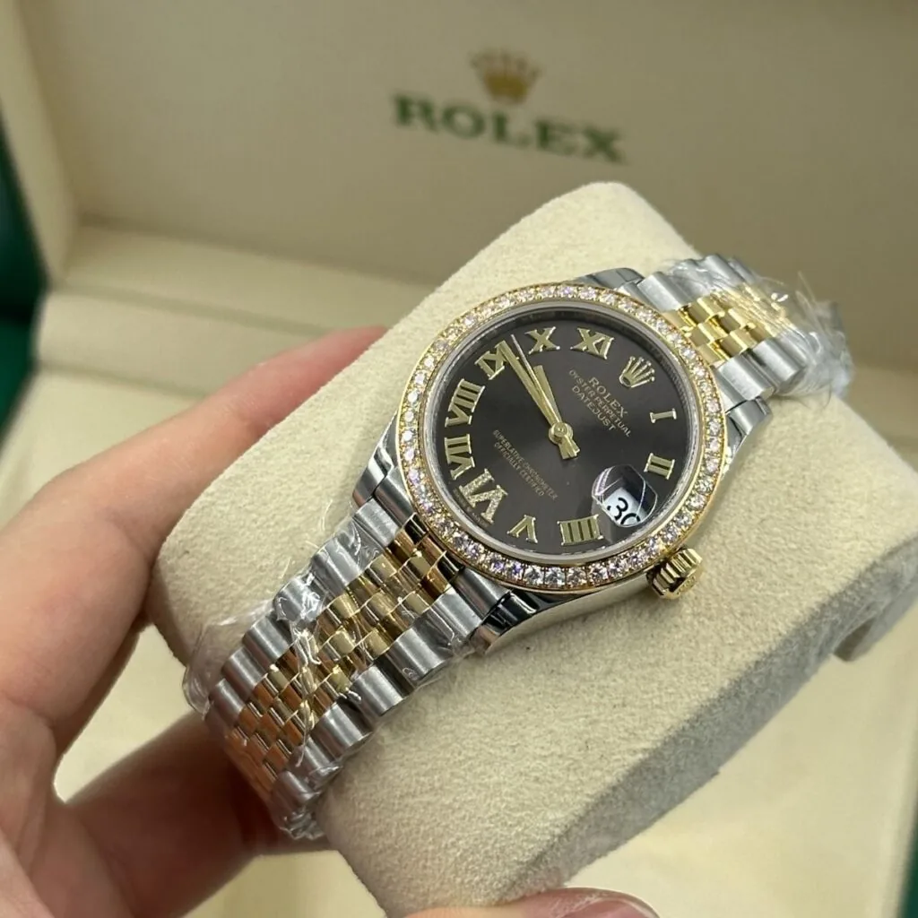 RLX Datejust m278383RBR-0017/0018 31mm Dark Grey Dial Oyster Bracelet