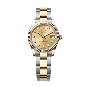 RLX Datejust m278273-0025/0026 31mm Champagne Dial Stainless Steel and Yellow Gold Oyster Watch