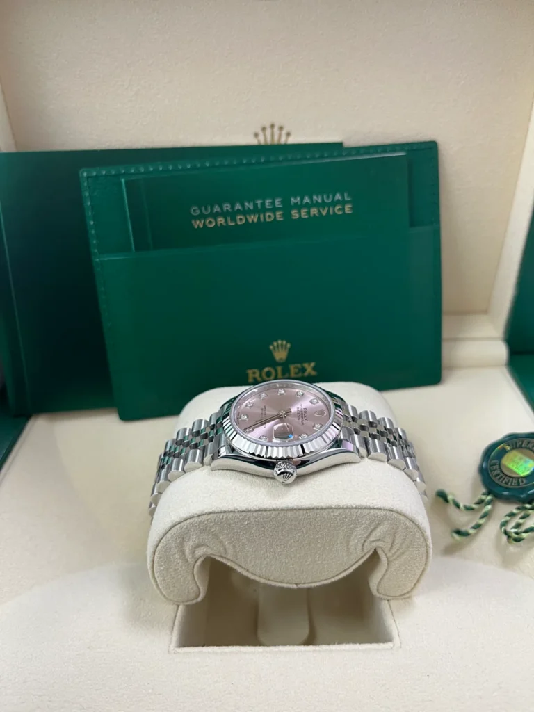 RLX Lady-Datejust 31mm 279174 Pink Diamond Dial Oyster Bracelet