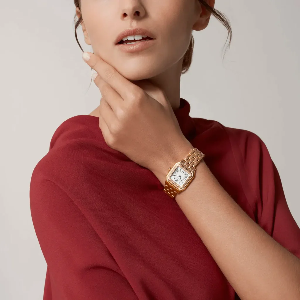 CARTIER PANTHERE Medium Model Rose Gold Diamond WJPN0009 - United Luxury