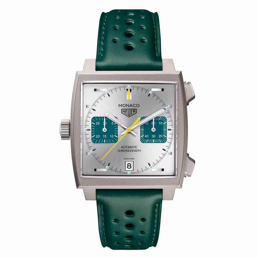 【7A Quality】TAG Heuer Monaco Chronograph Racing Green 39mm Mens Watch CAW218E.FC6565