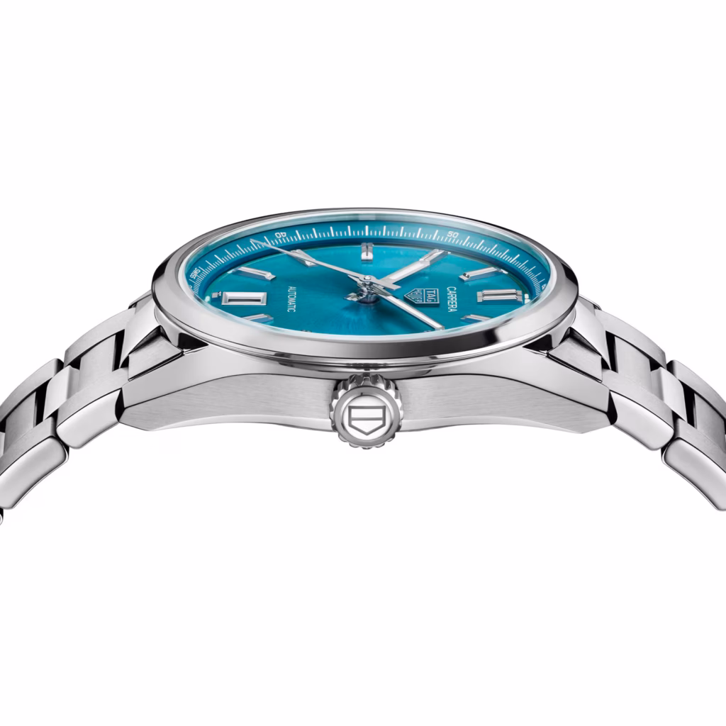 【7A Quality】TAG Heuer Carrera Date 36mm Unisex Watch Turquoise WBN2316.BA0001
