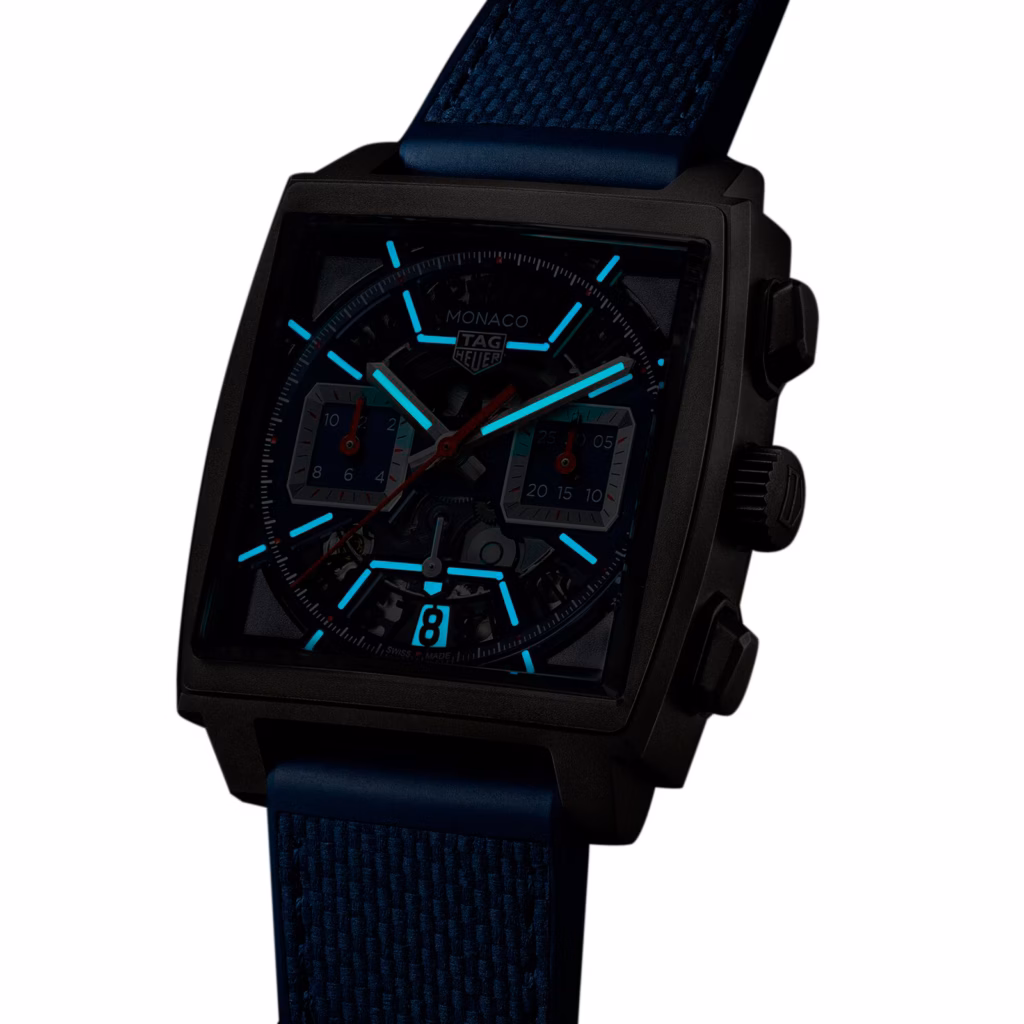 【7A Quality】TAG Heuer Monaco Chronograph 39mm Mens Watch Titanium Blue CBL2182.FT6235