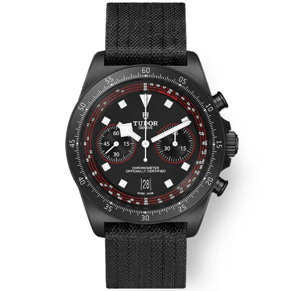【7A Quality】TUDOR Pelagos FXD Chrono Cycling Edition 43mm Men's Chronograph Watch M25827KN-0001