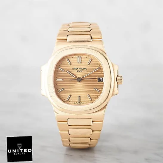 Patek Philippe Nautilus Vintage Gold Replica 1 Patek Philippe Nautillus Vintage Gold Replica Yellow Gold Dial