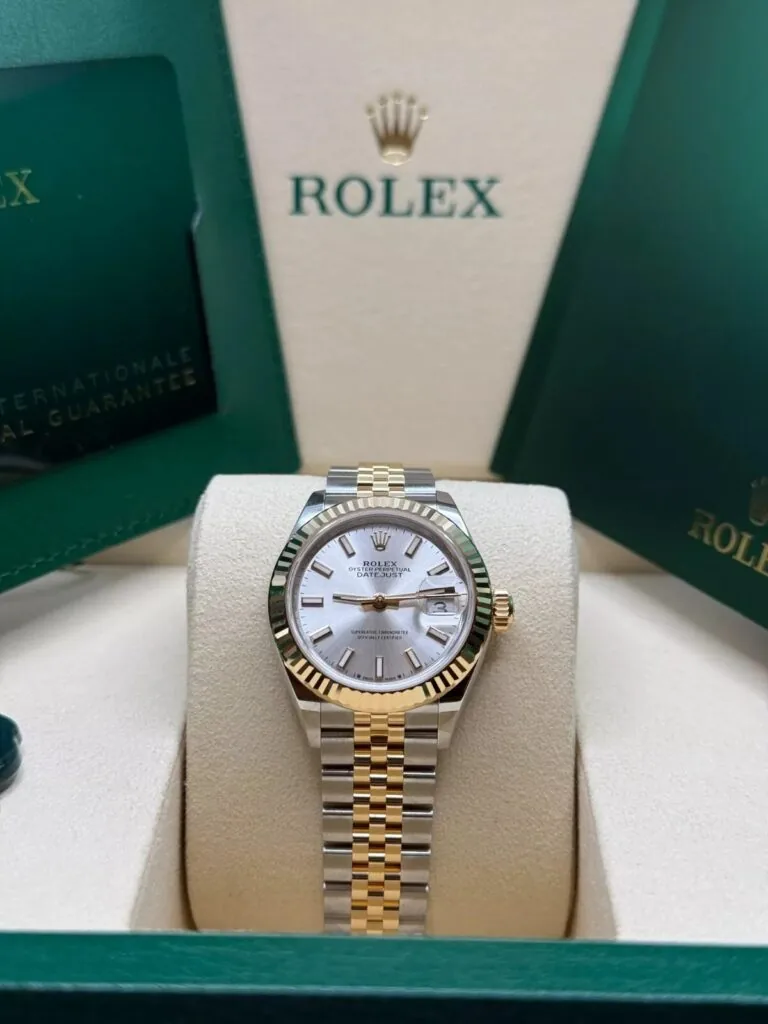 RLX Lady-Datejust 31mm 279173 Silver Index Dial Oyster Bracelet