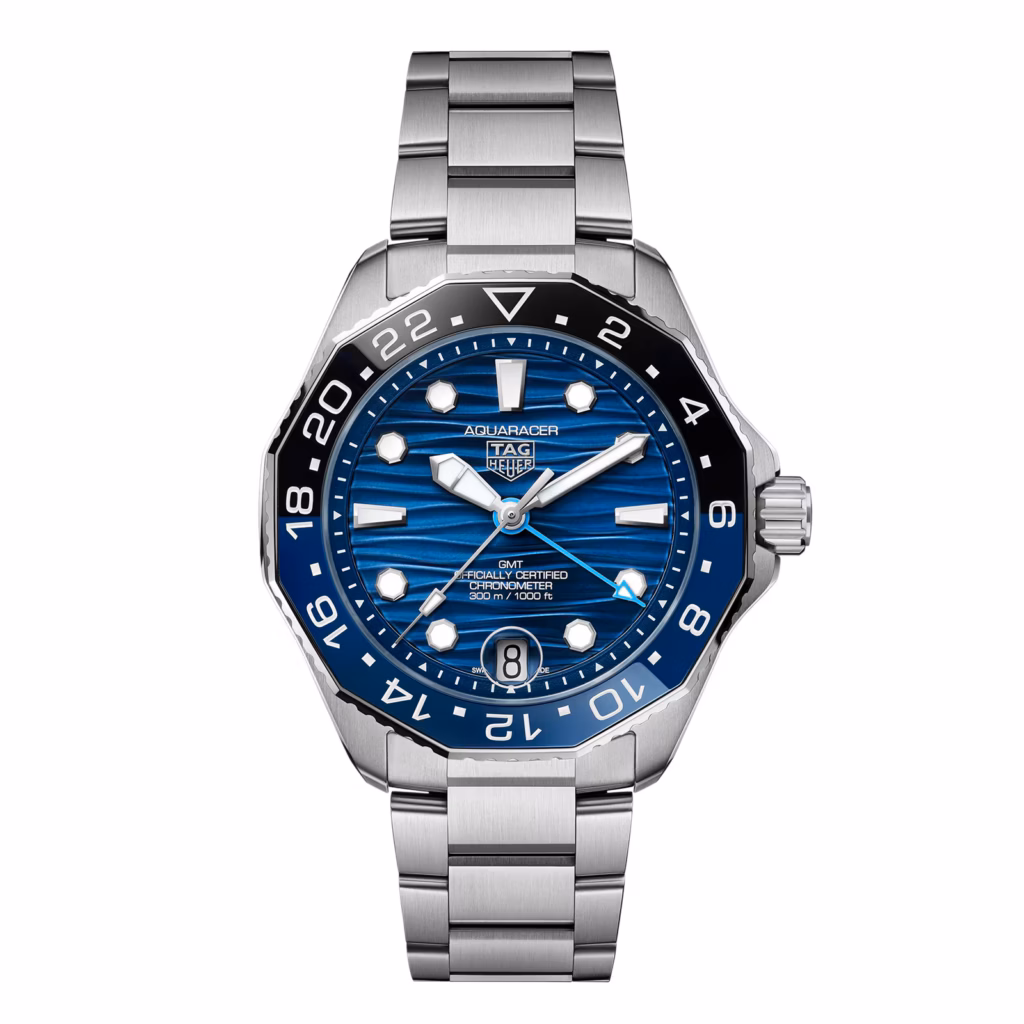【7A Quality】TAG Heuer Aquaracer Professional 300 GMT 42mm Mens Watch Blue WBP5114.BA0013