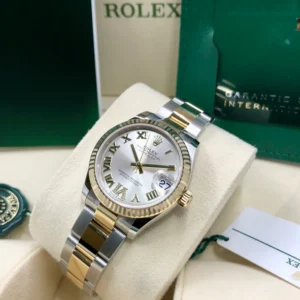 RLX Datejust m278273-0003/0004 31mm Silver Dial Stainless Steel and Yellow Gold Oyster Watch