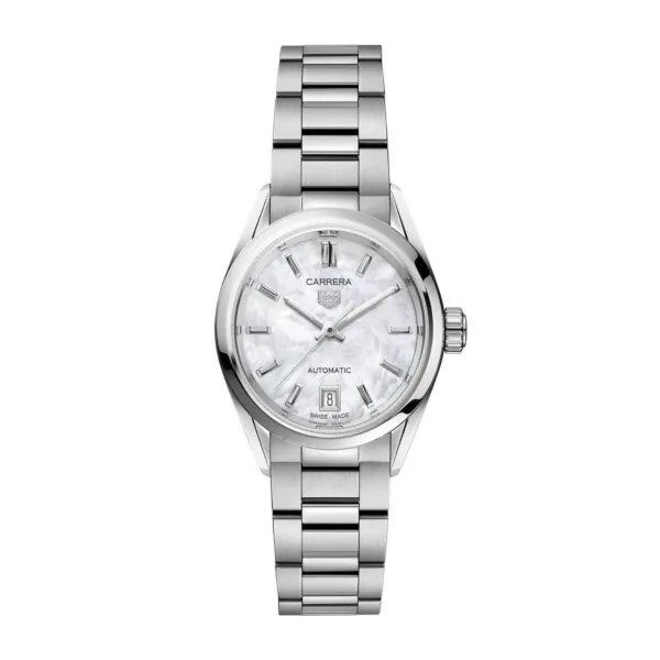 【7A Quality】TAG Heuer Carrera Three-Hand 29mm Automatic Ladies Watch WBN2410.BA0621