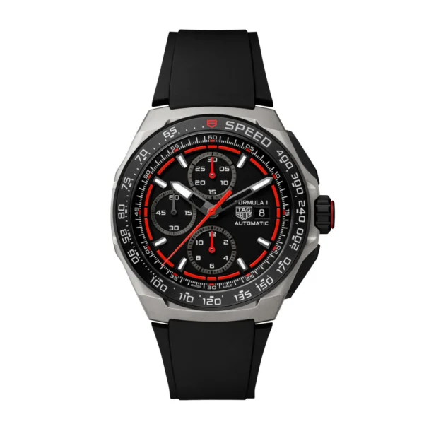 【7A Quality】TAG Heuer Formula 1 Chronograph Automatic 44mm Mens Watch Black CBZ2082.FT8096