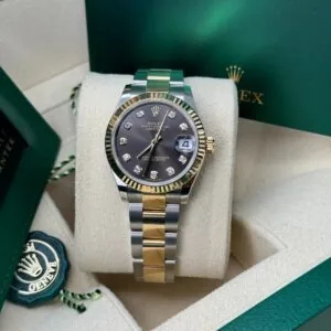 RLX Datejust m278273-0021/0022 31mm Dark Grey Dial Stainless Steel and Yellow Gold Oyster Watch